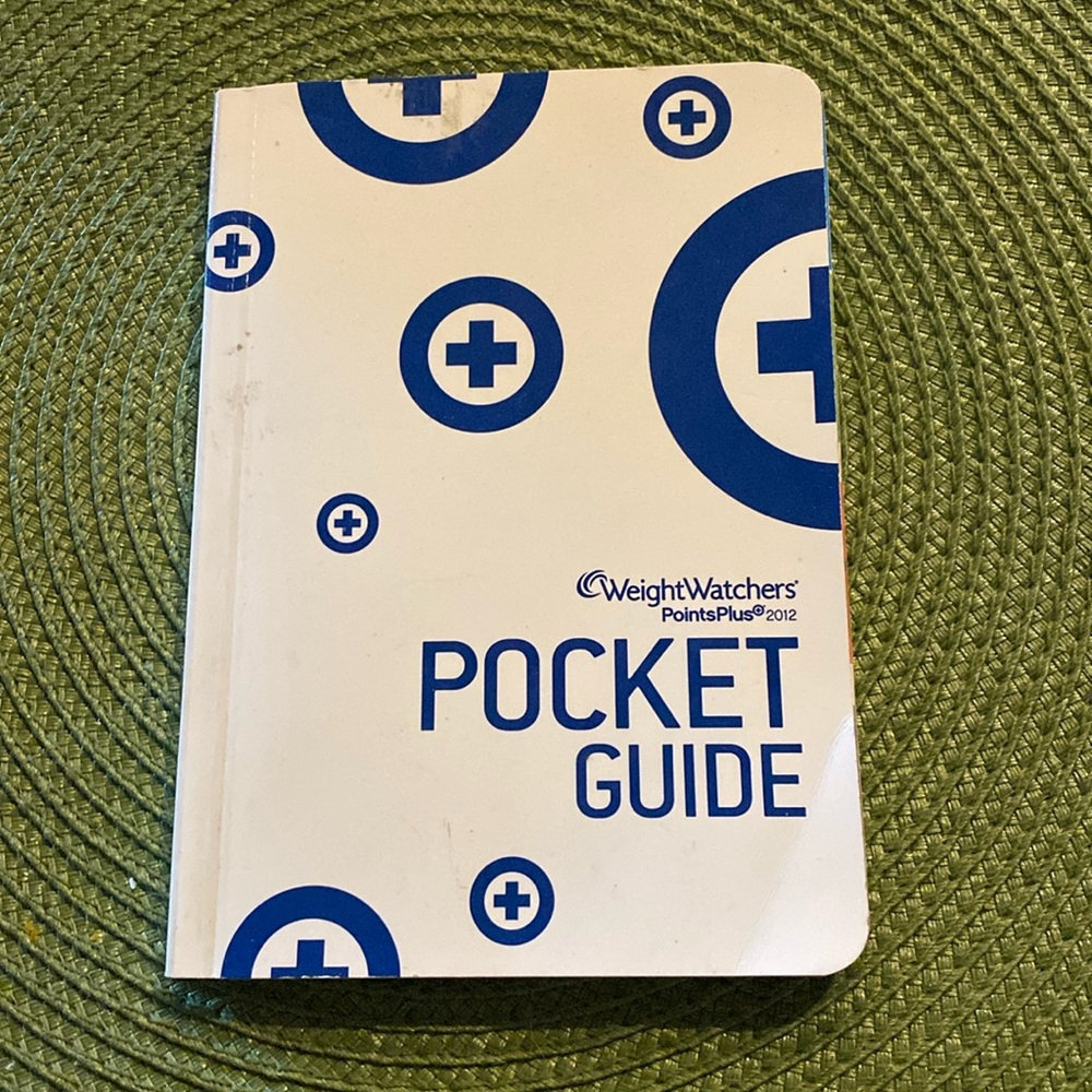 Weight watchers points +2012 pocket guide, 162 pages